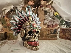 Aztec Screaming Death Whistle: Large 7″ Tall 126+ Decibels Loudest Authentic Hum
