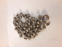 Vtg. Antique Mexico Collectible Estate Wedding Vase, Necklace, Ring