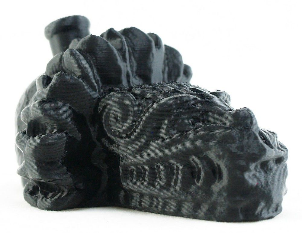 Aztec Quetzalcoatl Death Whistle Black Onyx Feathered Serpent God MADE IN USA