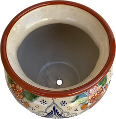 Talamex Hand-Made Small-Size Indoors/Outdoors Tecali Mexican Colors Talavera Cer