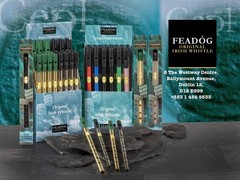 Feadog IW10 Brass D Whistle FW01 One Size Flute Instrument Music Beginner