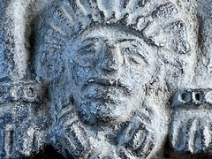 ANTIQUE-Rare Pre-Columbian Pottery Artifact–Mesoamerican-Aztec/Maya Style-5”3/4H