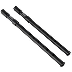 Irish Tin Whistle Set Key of C and D ABS Penny Whistle with Wood Sound