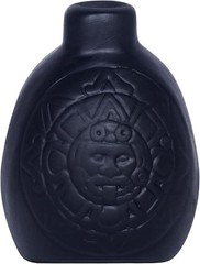Silbato de muerte azteca gritando – Cráneo Negro