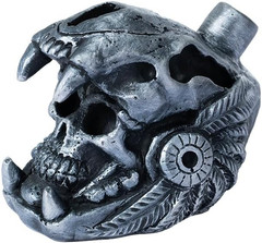Aztec Death Whistle – Skull Quetzalcoatl Design | 125+ Db Screaming War Whist…