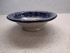 New Handmade Mexican Talavera Ibarra Decorative Bowl 7.5″ x 3″