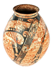 Mata Ortiz Pottery Lila Silveira Extra Large Mixed Clay Modern Mexican Fine Art