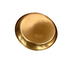 Vintage Unused Baldwin Brass Ashtray Coaster 4 1/4”D