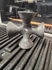 VTG OAXACA BLACK CLAY WEDDING BELL HOUSE EAMES