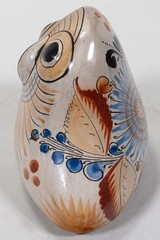 Set of 4 Mid-Century Tonala Mexican Pottery Owls