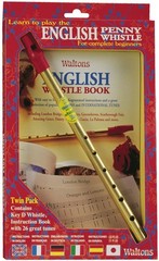 English Penny Whistle Value Pack Key Of D Instructions Beginner Tin Whistle
