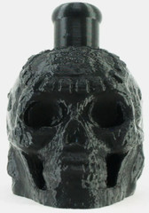 Aztec / Mayan Death Whistle Onyx Black Skull *** MADE IN USA ***