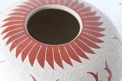 Mata Ortiz pottery, or Casas Grandes by Leonel Lopez Saenz Mexican Fine Folk Art
