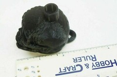 Mayan Death Whistle Black Skull !VERY LOUD! *Aztec Made In USA* Scary 3D Printed