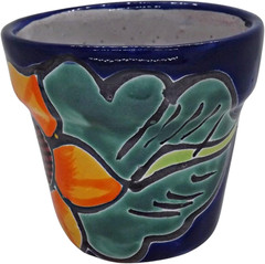 Mexican Pottery Planters – Set of 3 Pieces – Talavera Pottery – Succulent Pot Pl