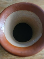 Belize Handmade Pottery Vase 7″ Folk Art Decor Tribal Art Clay