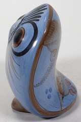 Set of 4 Mid-Century Tonala Mexican Pottery Owls