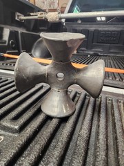 VTG OAXACA BLACK CLAY WEDDING BELL HOUSE EAMES