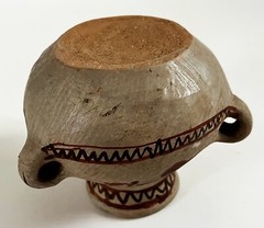 4 VTG MEXICAN FOLK ART POTTERY AMATENANGO DEL VALLE CHIAPAS CERAMIC CLAY POT JAR