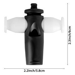 EASTROCK Samba Whistle Plastic with Nylon Neck latin percussion instruments T…