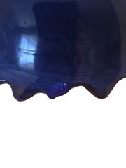 Talavera Pottery, Tabletop Gallery, Sun Bowl. Handpainted, 1 Chip On Back, 10″