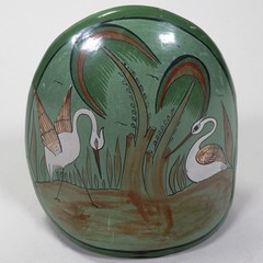Set of 4 Mid-Century Tonala Mexican Pottery Owls
