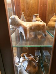 ANCIENT MUSEUM PRE-COLUMBIAN/ PRECLASSIC MAYAN ARCHEOLOGY ARTIFACT POTTERY DOG