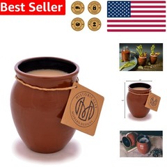 Handcrafted Jalisco Jug 12oz Glossy Clay Mug Modern Home Barware Dishwasher Safe