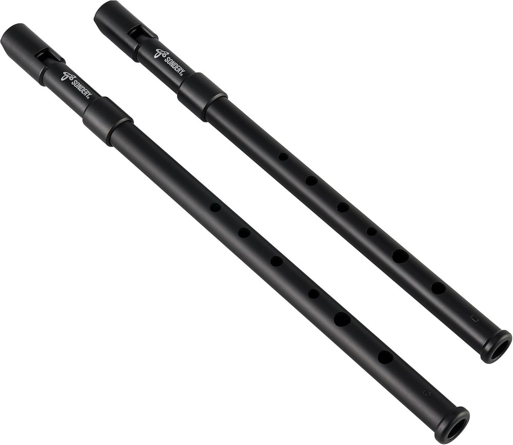 Irish Tin Whistle Set Key of C and Key of D Made from Hign Quality ABS with S…