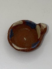 Vintage Lot Small Mexican Pottery Miniature Single Cup &Bowl