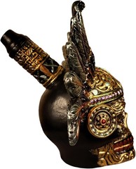 Aztec Screaming Death Whistle: Large 7″ Tall 126+ Decibels Loudest Authentic Hum