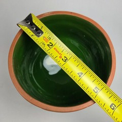 Mexican Modernist Sgraffito Folk Art Tripod Footed Bowl Leopoldo De Mexico
