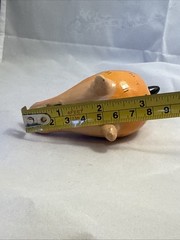 Tonala Bird Hand Painted Colorful Mexican Pottery Water Whistle Ocarina Works