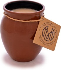 Handcrafted Jalisco Jug 12oz Glossy Clay Mug Modern Home Barware Dishwasher Safe
