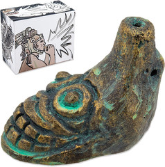 Aztec Death Whistle, Loudest Authentic Human Sounding Scream 125+ Decibels