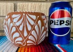 Mexican Ceramic Flower Pot Planter Folk Art Pottery Handmade Talavera #6