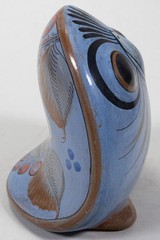 Set of 4 Mid-Century Tonala Mexican Pottery Owls