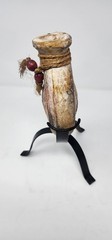 Mesoamerican Colima Style Pottery Flask – Pre-Columbian Mayan Artifact Replica