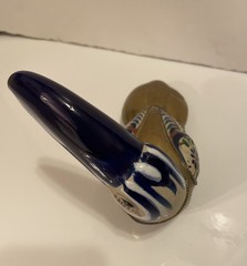 Tonala Pottery & Brass Vintage Toucan Bird Mexican Folk Art