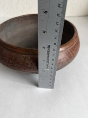 Pre-Columbian Mayan Pottery Bowl Handcrafted Clay Vessel Ancient Artifact