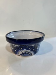 3 pack – talavera mexican pottery Blue Planter. Flower Pot. Set Of 3 NEW.