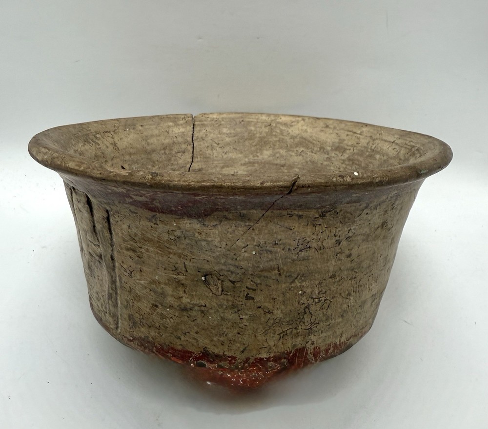 Authentic Pre-columbian Mayan Ceremonial Bowl Guatemalan Pottery Vessel Artifact