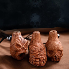 Aztec Death Whistle, up To125+ Decibels Loud Real Screaming Aztec Death Whistle