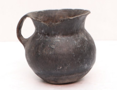 Pre-Columbian Casas Grandes Black Pottery Jug Pitcher Jar Pot Vessel Artifact