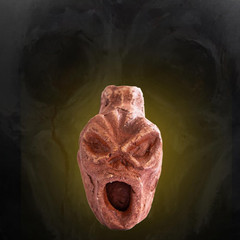 Aztec Death Whistle, up To125+ Decibels Loud Real Screaming Aztec Death Whistle