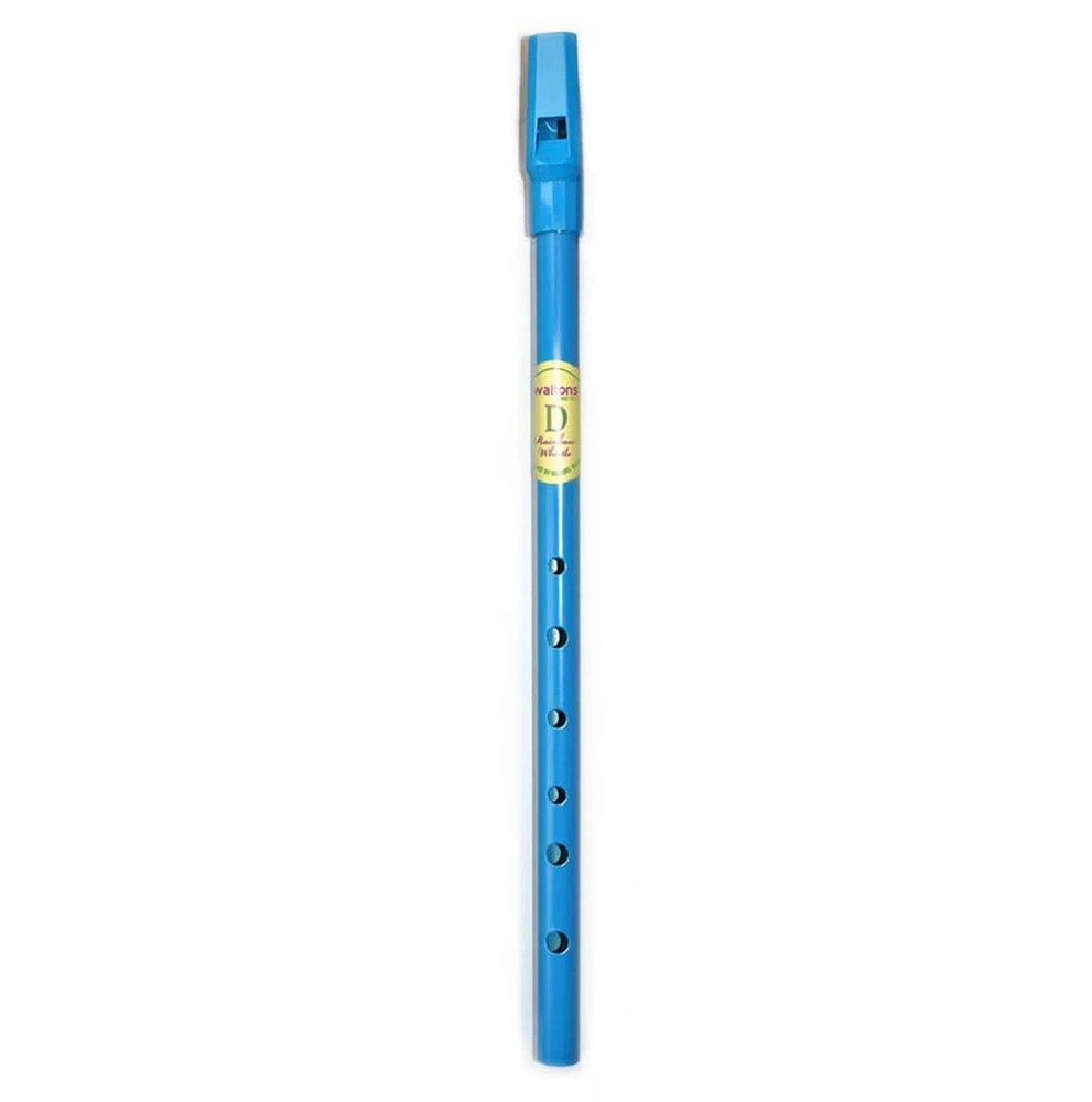 Blue Whistle Tube – Fun & Colorful Tin Whistle – Key of D – Irish & Internati…