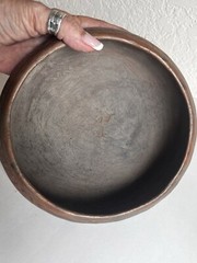 Pre-Columbian Mayan Pottery Bowl Handcrafted Clay Vessel Ancient Artifact