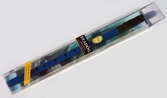 Blue Irish Feadog Key D Penny Whistle