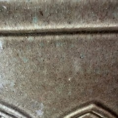 Handmade Mexican Terracotta Pottery Sage Green Glazed Planter 5 1/2” New