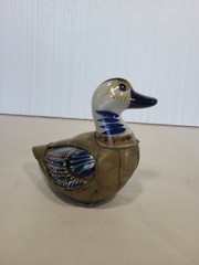 Vintage Detailed Tonala Brass Armoured Mexican Duck